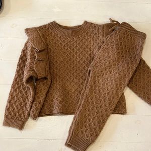 Rylee and Cru girls sweater set